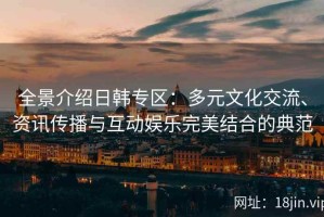 全景介绍日韩专区：多元文化交流、资讯传播与互动娱乐完美结合的典范